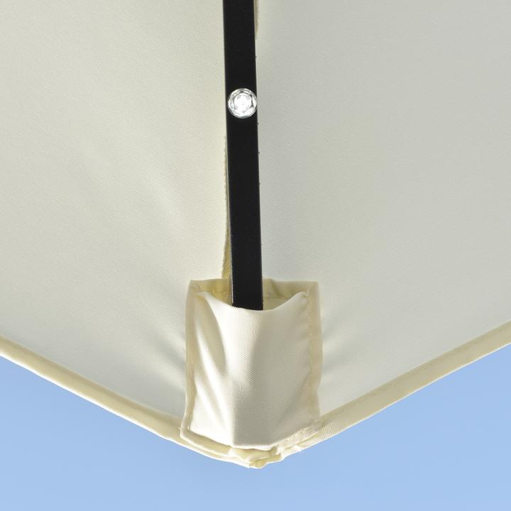 Actual product image Outsunny Patio umbrella with solar panel and LED (1.35 m)