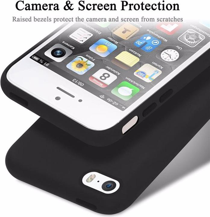 Image du produit Cadorabo TPU Liquid Silicone Case Cover (Apple iPhone 5)