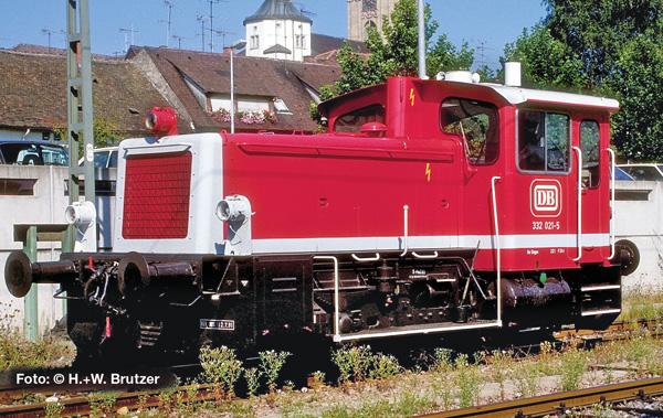 Produktbild Bachmann Trains D-Rangierlok, 332 021-5, DB, orientrot, Ep.V (alt) (Spur N)