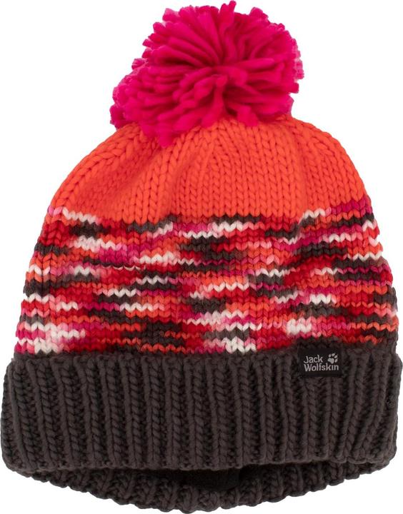 Jack Wolfskin Hopewell Rocks Cap Winter beanie bobble hat (L)