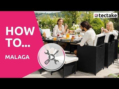 Actual product image tectake Malaga