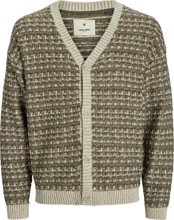 Jack & Jones All Over Print Strickjacke Strickjacke