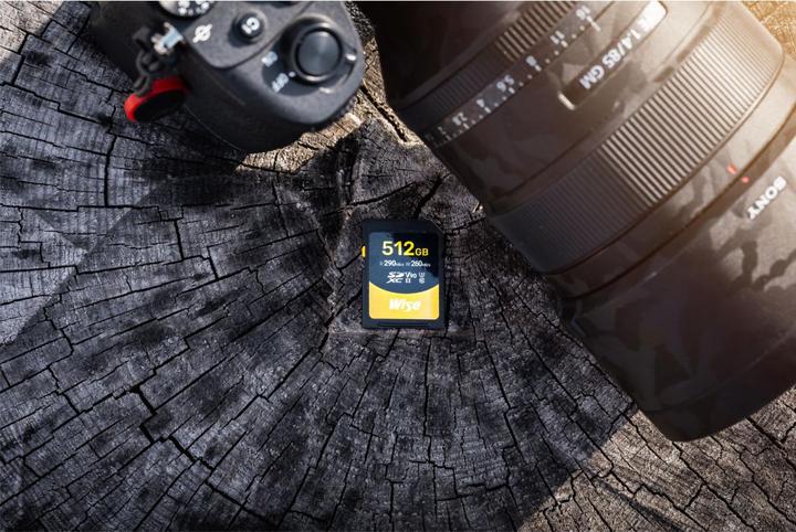 Produktbild Wise 512GB SDXC UHS II V90 Memory Card (512 GB, SDXC, U3, UHS-II)