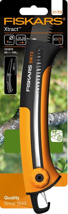 Actual product image Fiskars Handsaw Xtract coarse toothing