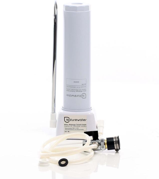Immagine prodotto Naturewater NW-1-CTO Rubinetto filtro acqua da banco a 1 stadio 5µ carbone attivo