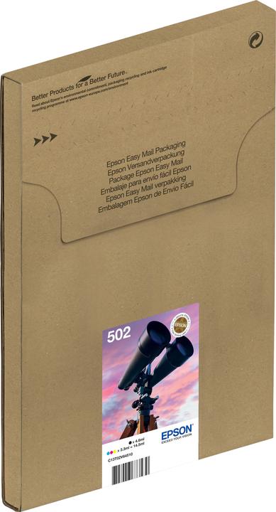 Productafbeelding Epson Multipack 4-kleuren 502 EasyMail (M, BK, Y, C)