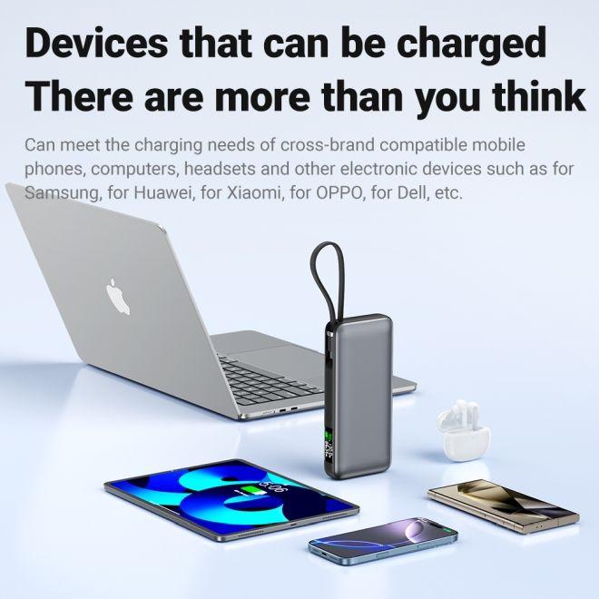 Image du produit Acefast M22 Fast Charge Laptop Powerbank 130W 20000mAh (20000 mAh, 130 W, 74 Wh)