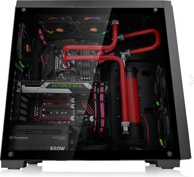 Actual product image Thermaltake Versa C23 Tg RGB Edition Black (ATX)