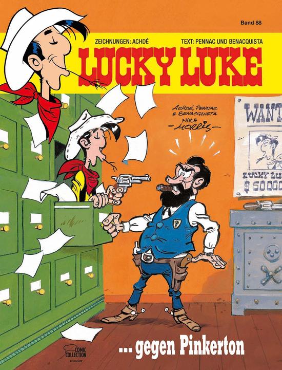 Actual product image Lucky Luke gegen Pinkerton (German, Daniel Pennac, 2014)