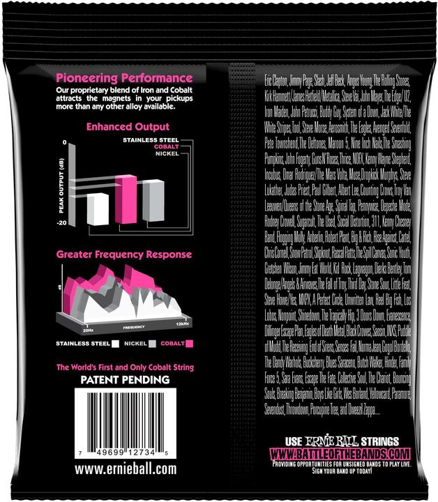 Actual product image Ernie Ball Slinky Super (4 x, Electric bass, 0.10")