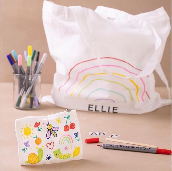 Image du produit Creativ Company Kit de bricolage Décoration textile Sac, porte-monnaie