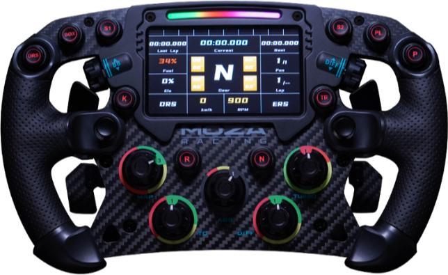 Actual product image Moza FSR high-end formula steering wheel (28 cm) (PC)