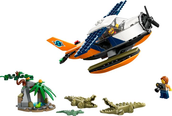 Produktbild LEGO Dschungelforscher-Wasserflugzeug (60425, LEGO City)