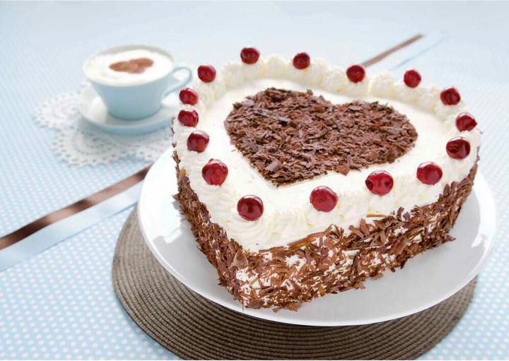 Actual product image Städter Cake frame heart stainless steel (26 cm)