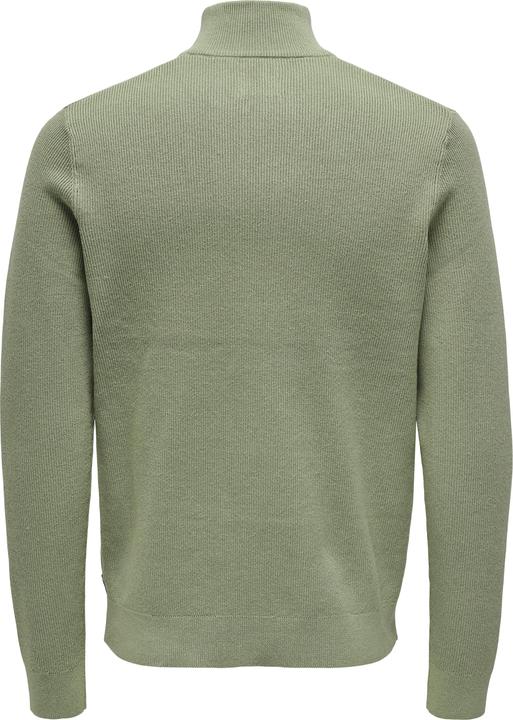 Image du produit Only & Sons Onsphil Reg 12 Struc Half Zip Knit Noos (XS)