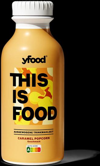 Image du produit YFood Repas buvable (Popcorn au caramel, 1 x)