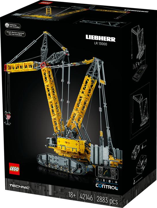 Productafbeelding LEGO 42146 Liebherr LR 13000 rupskraan (42146, LEGO Technic)