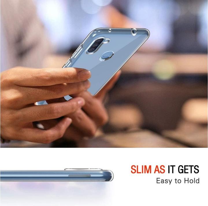 Immagine prodotto Screenguard Custodia trasparente in TPU flessibile per Samsung Galaxy M11 (Samsung Galaxy M11)