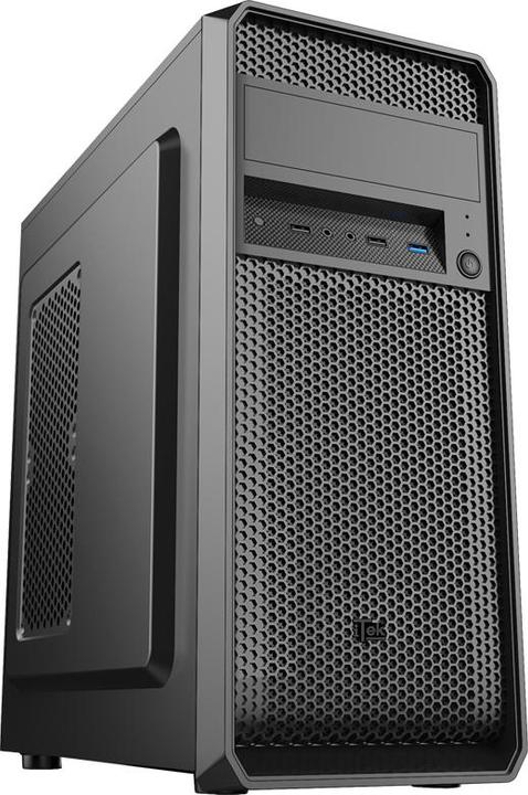 Itek Boitier Moyen Tour ATX compatible Prime Dark + alimentation 500W (Noir) (mATX, ATX, Mini-ATX)