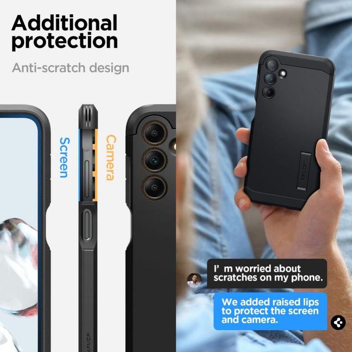 Image du produit Spigen Tough Armor Hulle Compatible (Samsung Galaxy A15 5G, Samsung Galaxy A15)