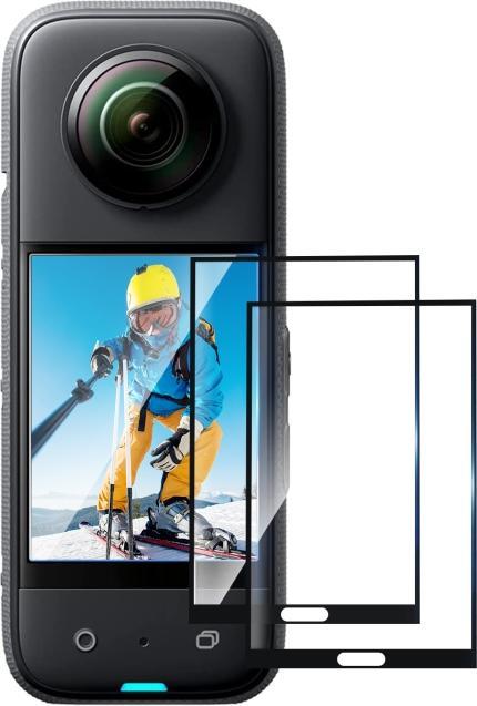 Image du produit Puluz Lot de 2 verres blindés de protection d'écran Insta360 One X3 (One X3)