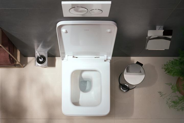 Produktbild hansgrohe EluPura Original Q Wand-WC, AquaChannel Flush, 360x540mm, EcoSmart, weiss