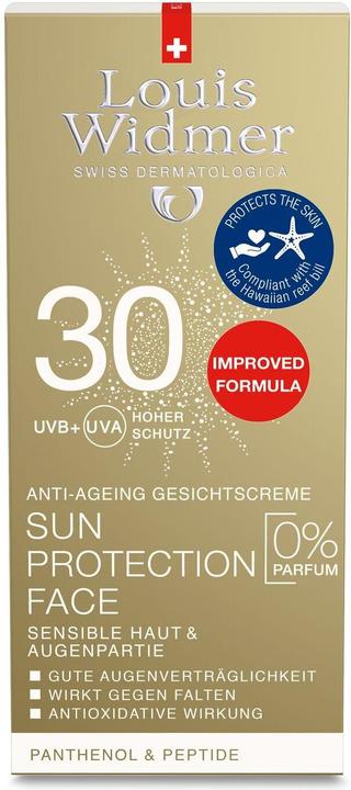 Produktbild Louis Widmer Sun Protection (Sonnencreme Gesicht, SPF 30, 50 ml, 80 g)