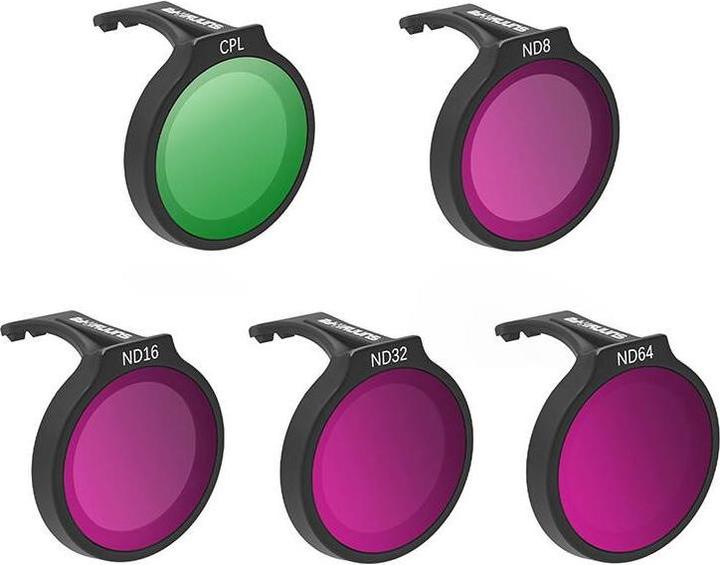 Sunnylife Set of five filters (Drohnen Filter, DJI Neo)