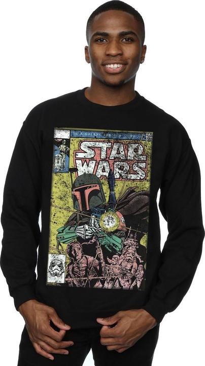 Image du produit Star Wars - Sweat BOBA FETT COMIC - Homme (M)