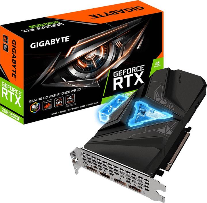 Immagine prodotto Gigabyte GeForce RTX 2080 Super Gaming OC Waterforce WB (8 GB)