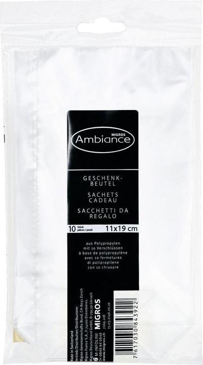 Produktbild Migros Ambiance Geschenkbeutel (Geschenktüte, 10 x)