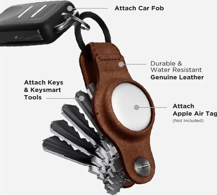 Immagine prodotto Key Smart Air Leather Schlüsselhalter für Apple AirTag