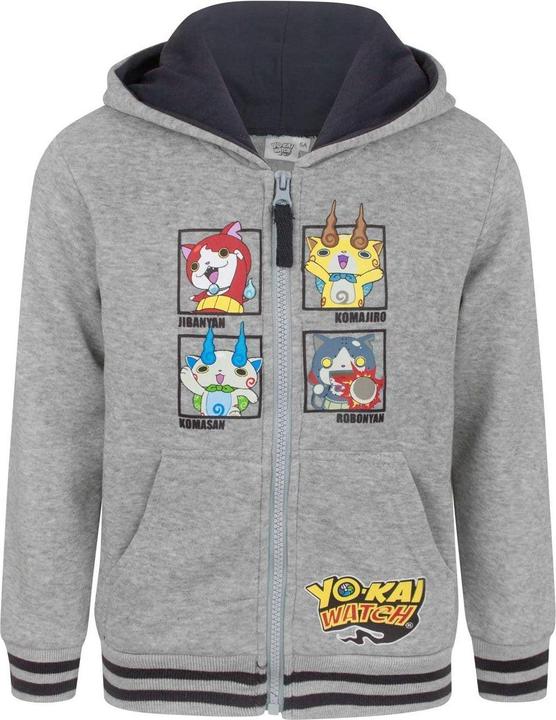 Produktbild Yo-kai Watch Kapuzenpullover Durchgehender Reissverschluss Jungen (98)
