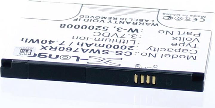 Produktbild AGI 38519 - Akku - NETGEAR - Netgear Aircard AC785S - Weiss - Lithium-Ion (Li-Ion) - (1 Stk., 2000 mAh)