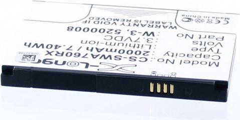 Image du produit AGI 28017 - Batterie - Equipement pour réseau sans fil de téléphone portable - NETGEAR - AIRCARD 785S (1 pcs, 2000 mAh)