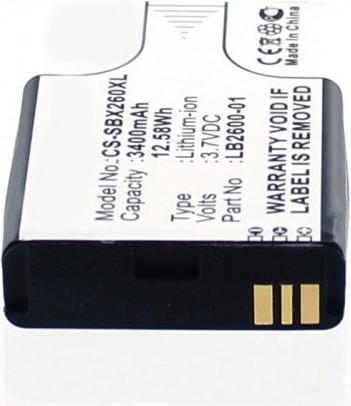 Image du produit AGI 26990 - Batterie - Équipement pour le réseau sans fil de téléphone portable - LB2600-01 - Noir - (1 pcs, Spécifique à l'appareil, 3400 mAh)