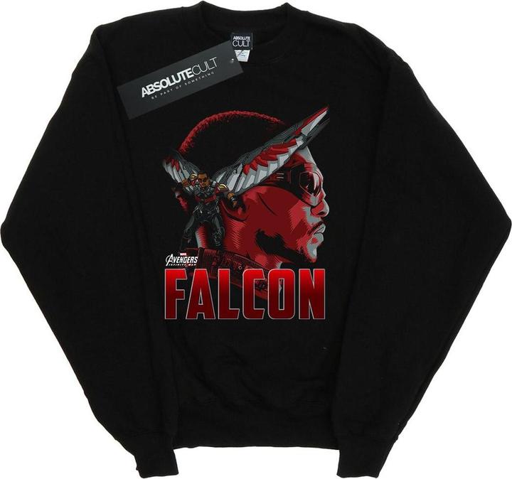 Avengers Infinity War Falcon Charakter Baumwolle Sweatshirt
