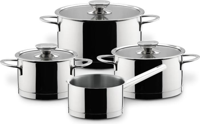 Actual product image Berndes MILLESIMA Edition 100 4-piece set (Pot, Stainless steel)