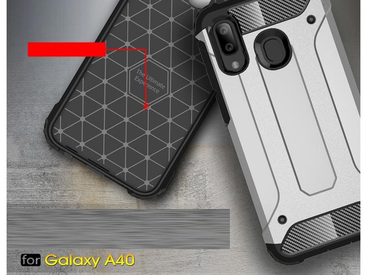 Actual product image Screenguard AdventureCase Samsung Galaxy A40 Hybrid Cover (Samsung Galaxy A40)