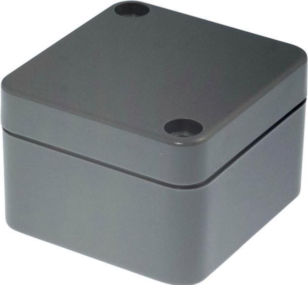 Produktbild RND Components Kunststoffgehäuse 50x52x35mm Dunkelgrau ABS IP65 (Gehäuse)