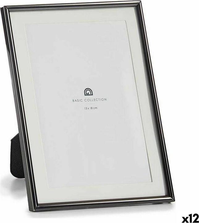 Produktbild Gift Fotorahmen Kristall Schwarz Stahl (12 Stück) (13 x 18 cm)