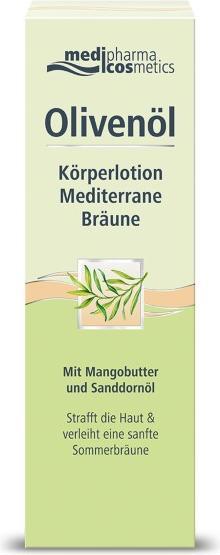 Productafbeelding Medipharma cosmetics Olive Oil Body Lotion Mediterranean Tan, 200 ml Lotion (Lichaamslotion, 200 ml)