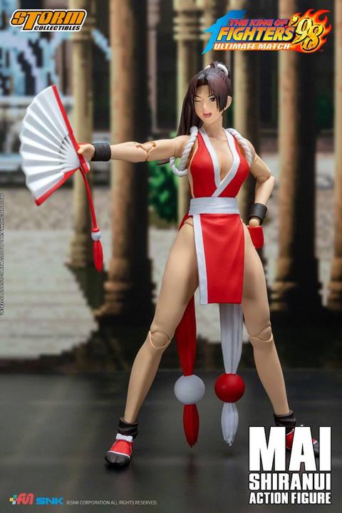 Actual product image Storm Collectibles King of Fighters '98: Ultimate Match Action Figure 1/12 Mai Shiranui 18 cm