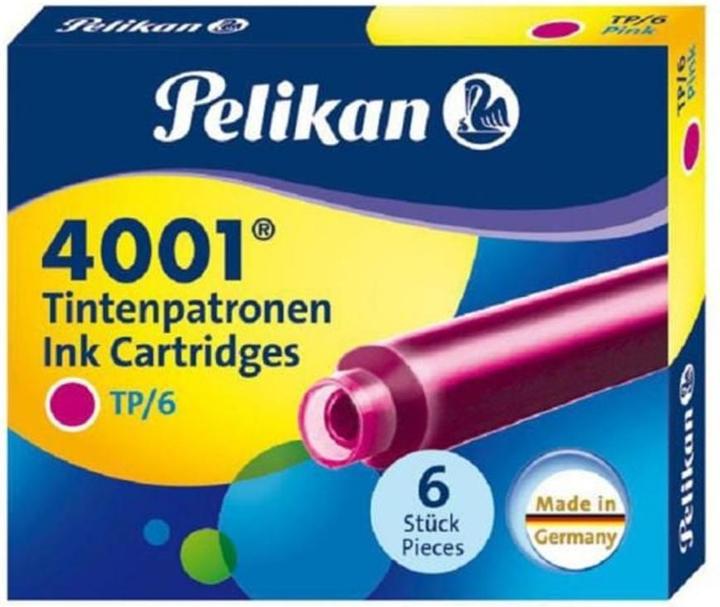 Actual product image Pelikan 4001 (ink cartridges, Pink)