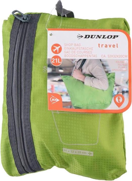 Dunlop – faltbare Einkaufstasche (grün)