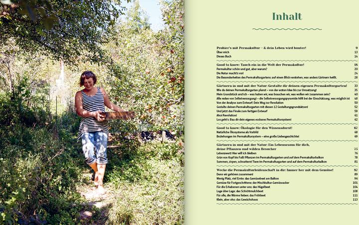 Nutritional values and ingredients Permakultur - Dein Garten. Deine Revolution (German, Sigrid Drage, 2021)