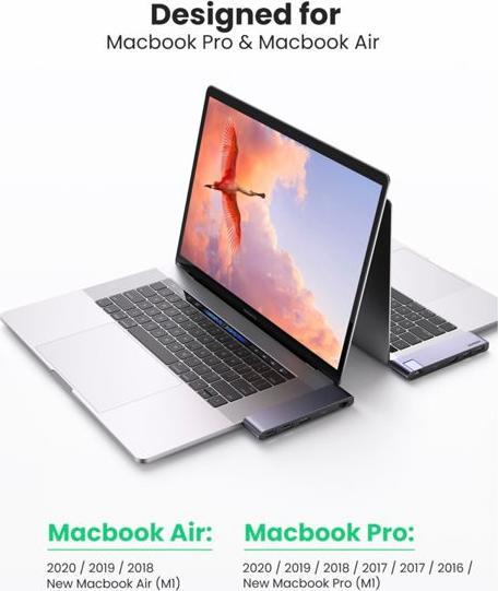 Produktbild Ugreen Dual USB-C Hub (USB-C, 5 Ports)