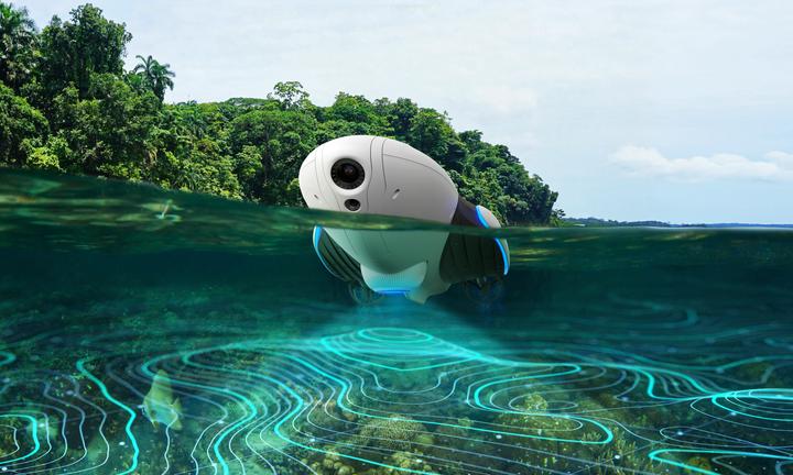 Actual product image PowerVision PowerDolphin Wizard, with remote control and fishing function (120 min, 2100 g, 12 Mpx)