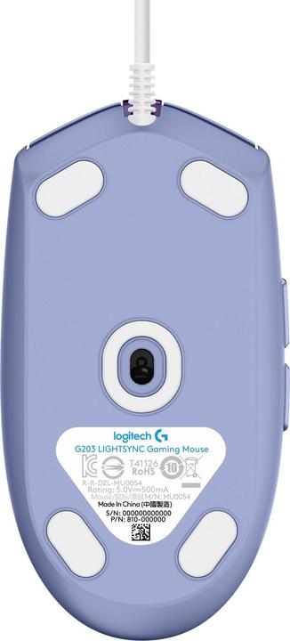 Actual product image Logitech G G203 Lightsync (Cable)