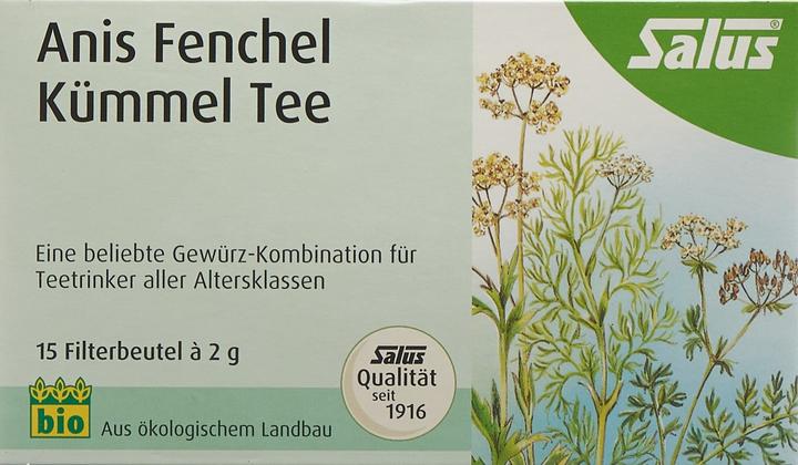 Actual product image Salus Anis Fenchel Kümmeltee Bio (50 g)
